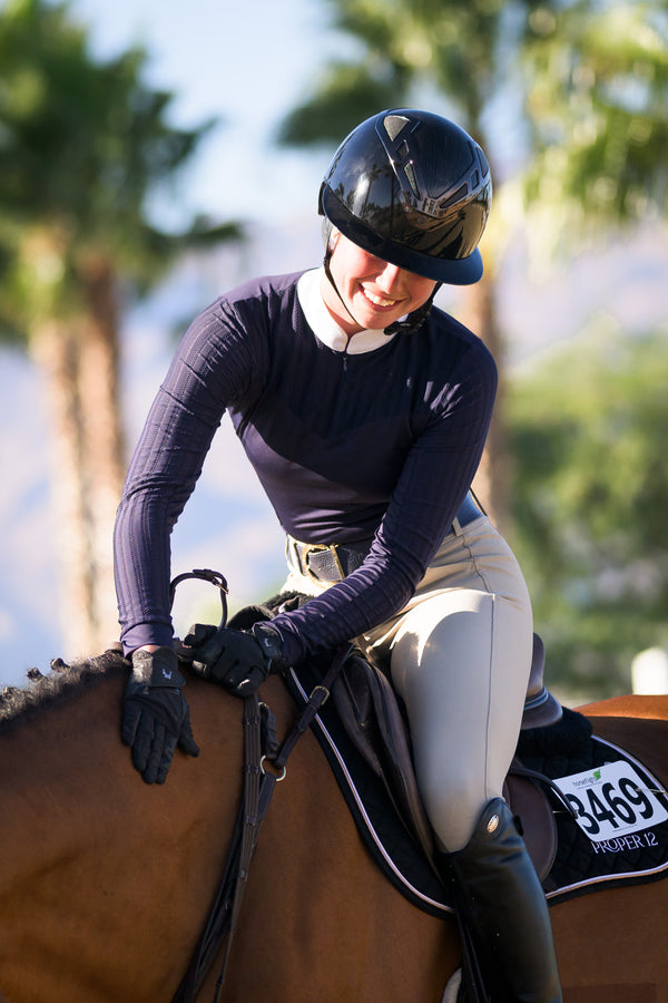LOLLY Long Sleeve Show Shirt - BellEq™ Equestrian Apparel