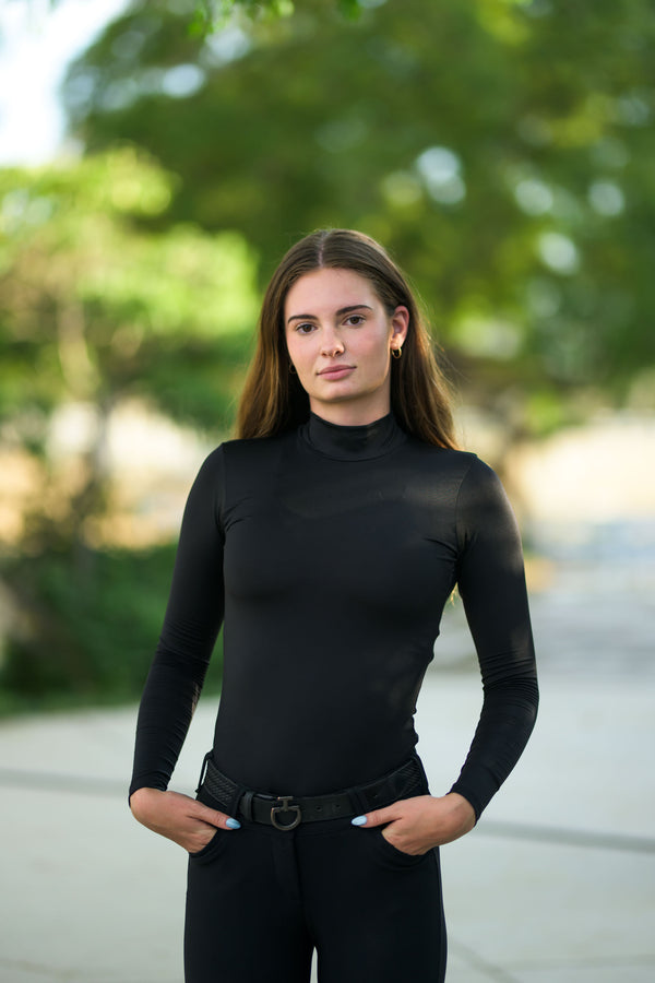 POPPI Long Sleeve Schooling Top - BellEq™ Equestrian Apparel