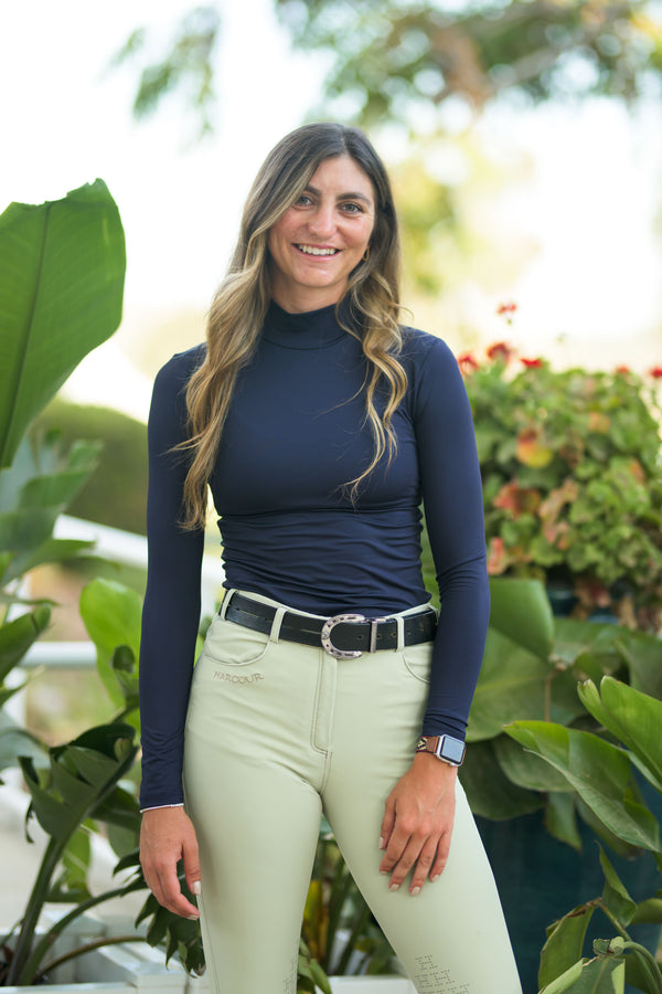 POPPI Long Sleeve Schooling Top - BellEq™ Equestrian Apparel