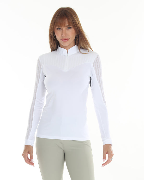 FINAL SALE - LOLLY Show Shirt (White)