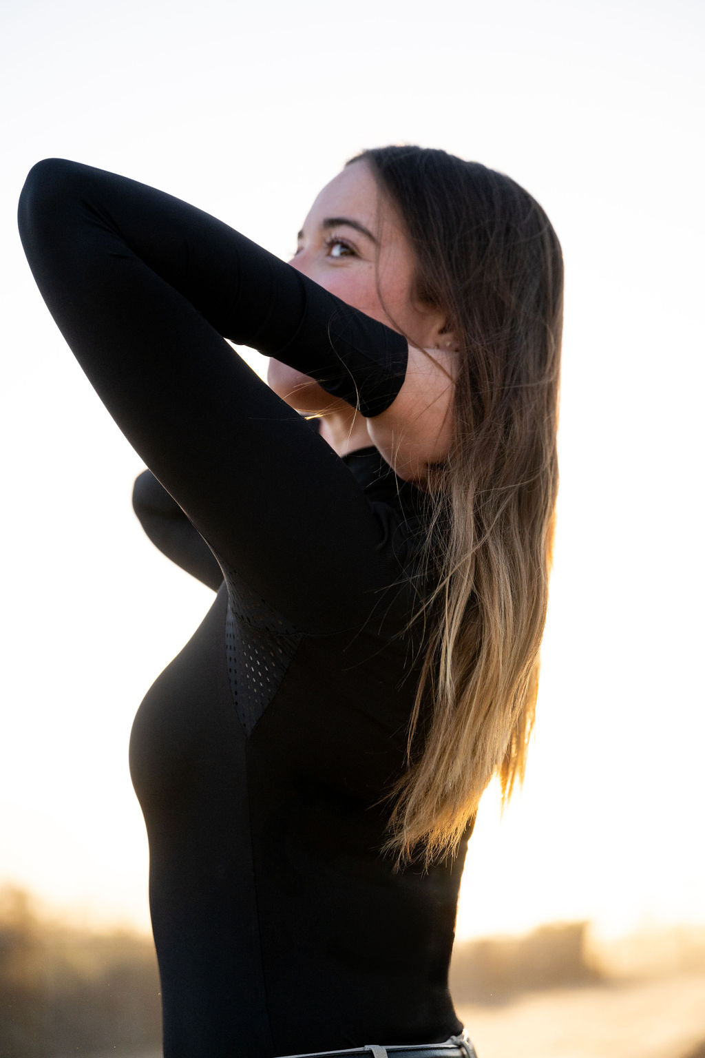 POPPI X Long Sleeve Schooling Top