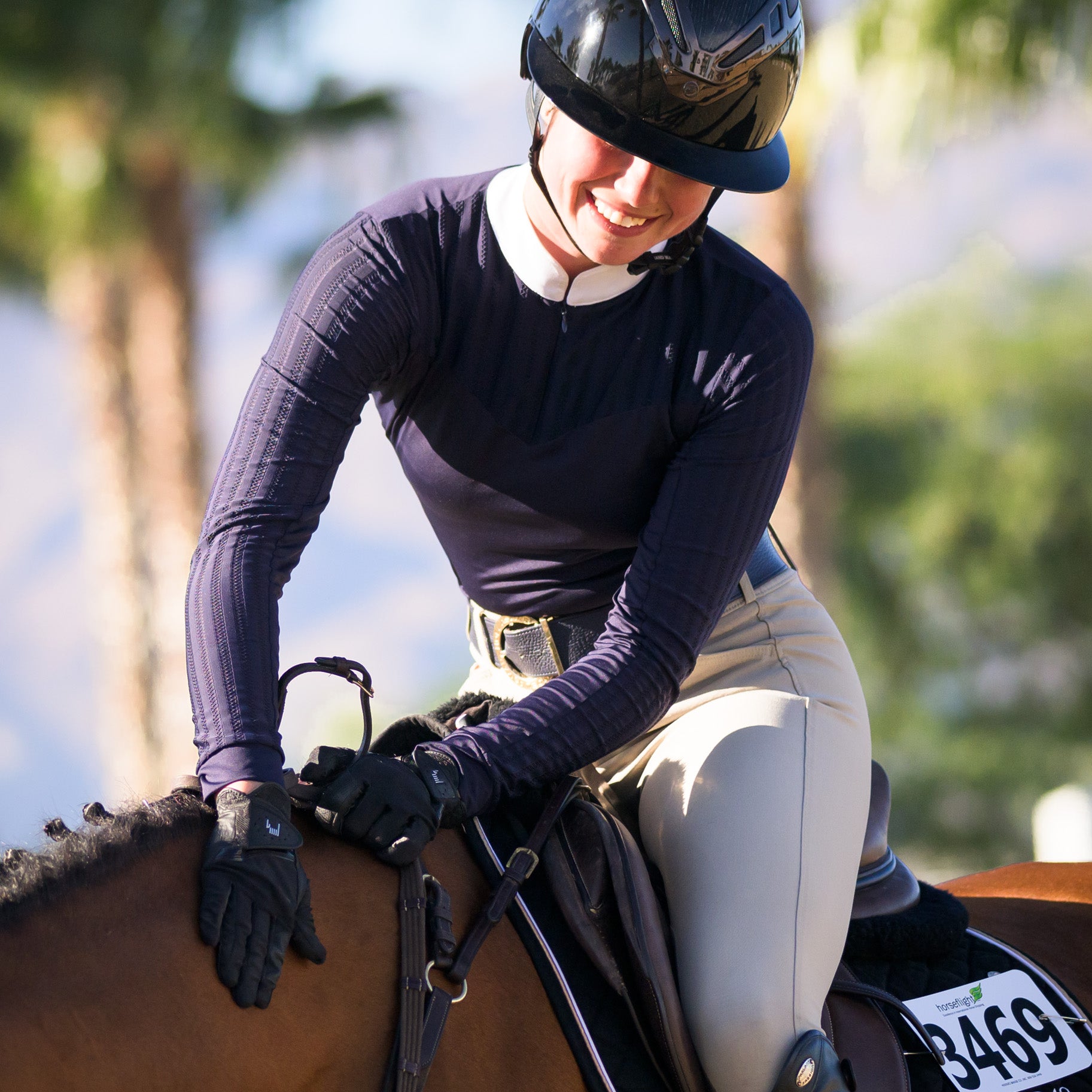 LOLLY Long Sleeve Show Shirt - BellEq™ Equestrian Apparel