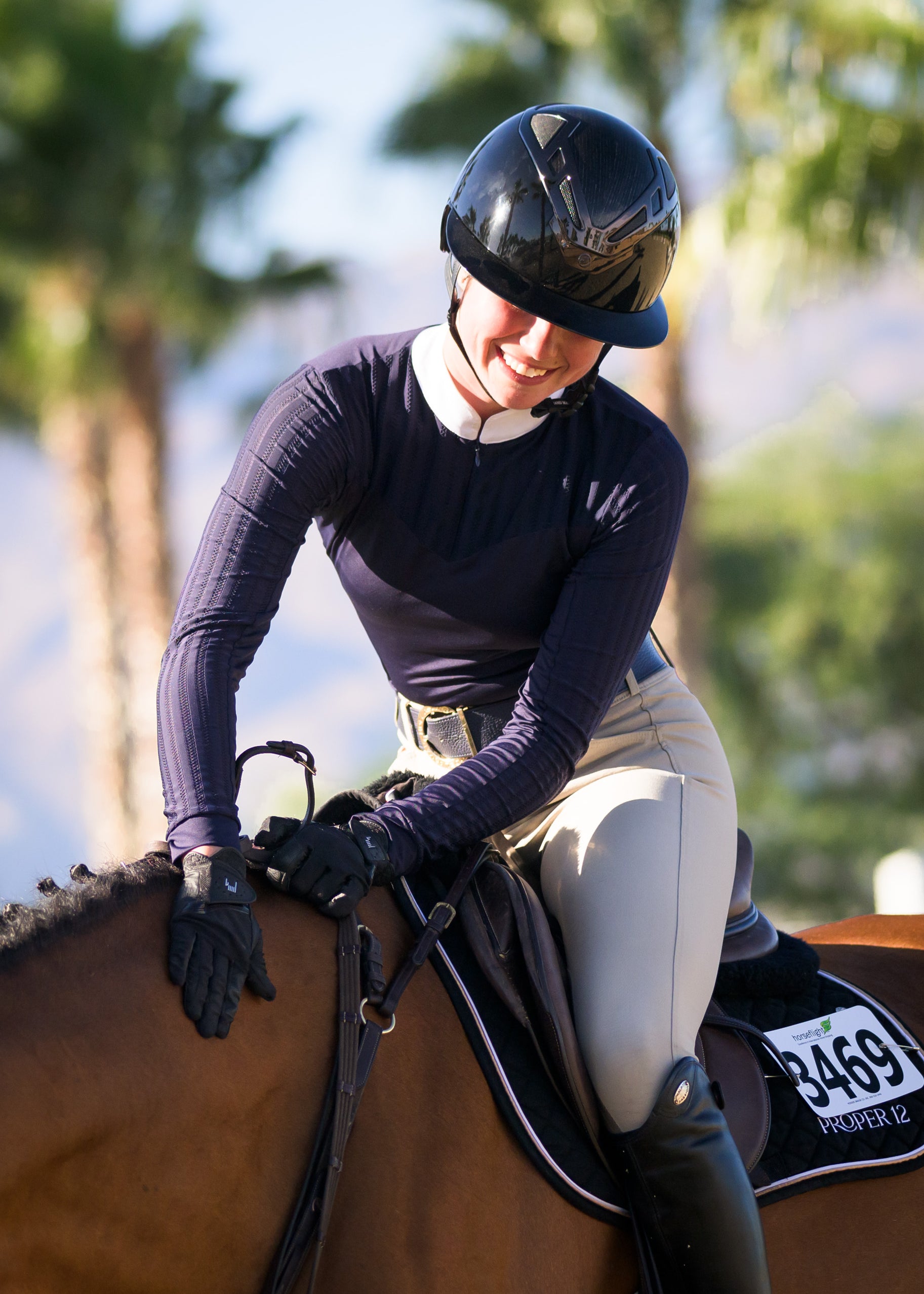 LOLLY Long Sleeve Show Shirt - BellEq™ Equestrian Apparel