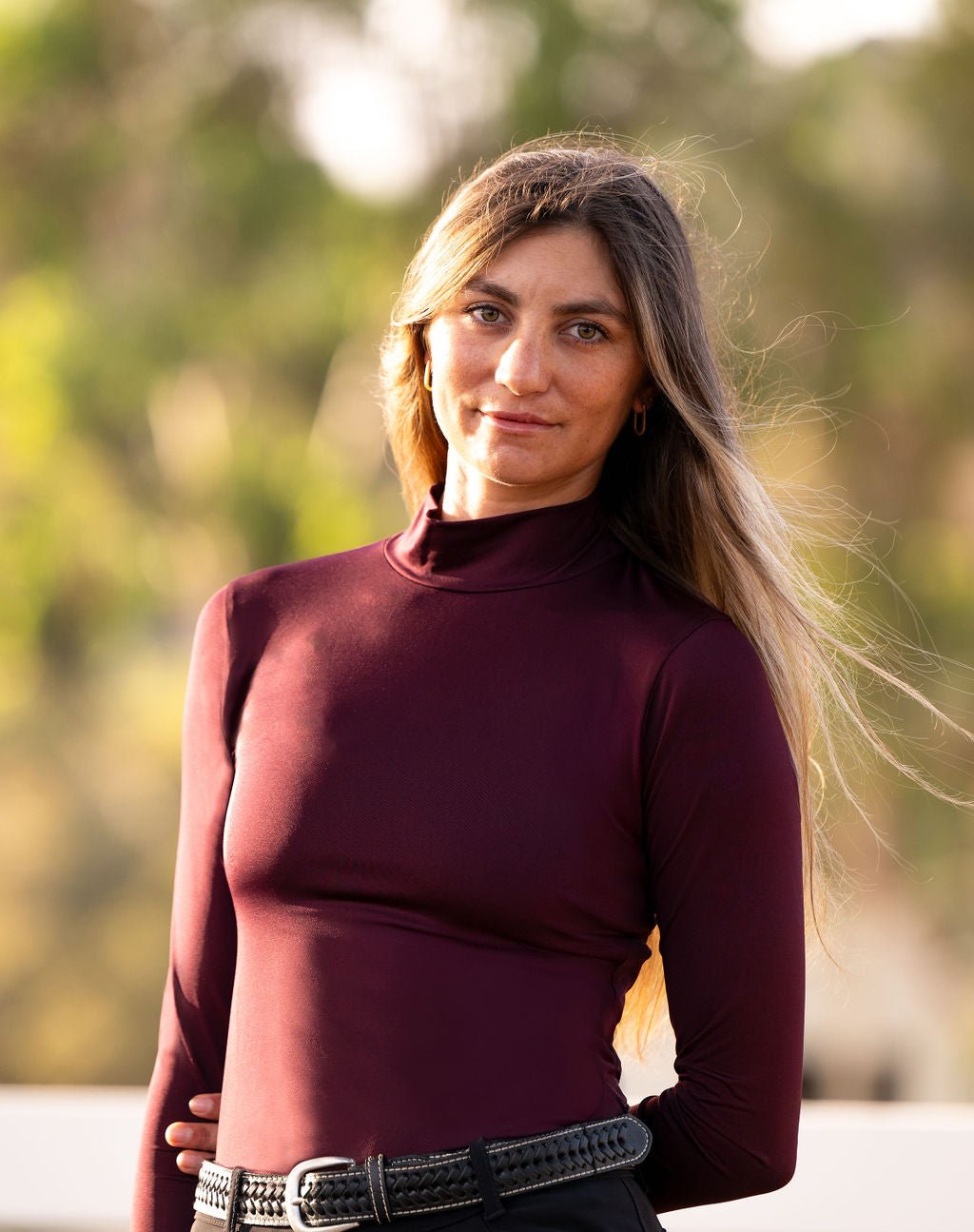 POPPI Long Sleeve Schooling Top for Women – BellEq POPPI Long Sleeve Schooling Top for Women – BellEq