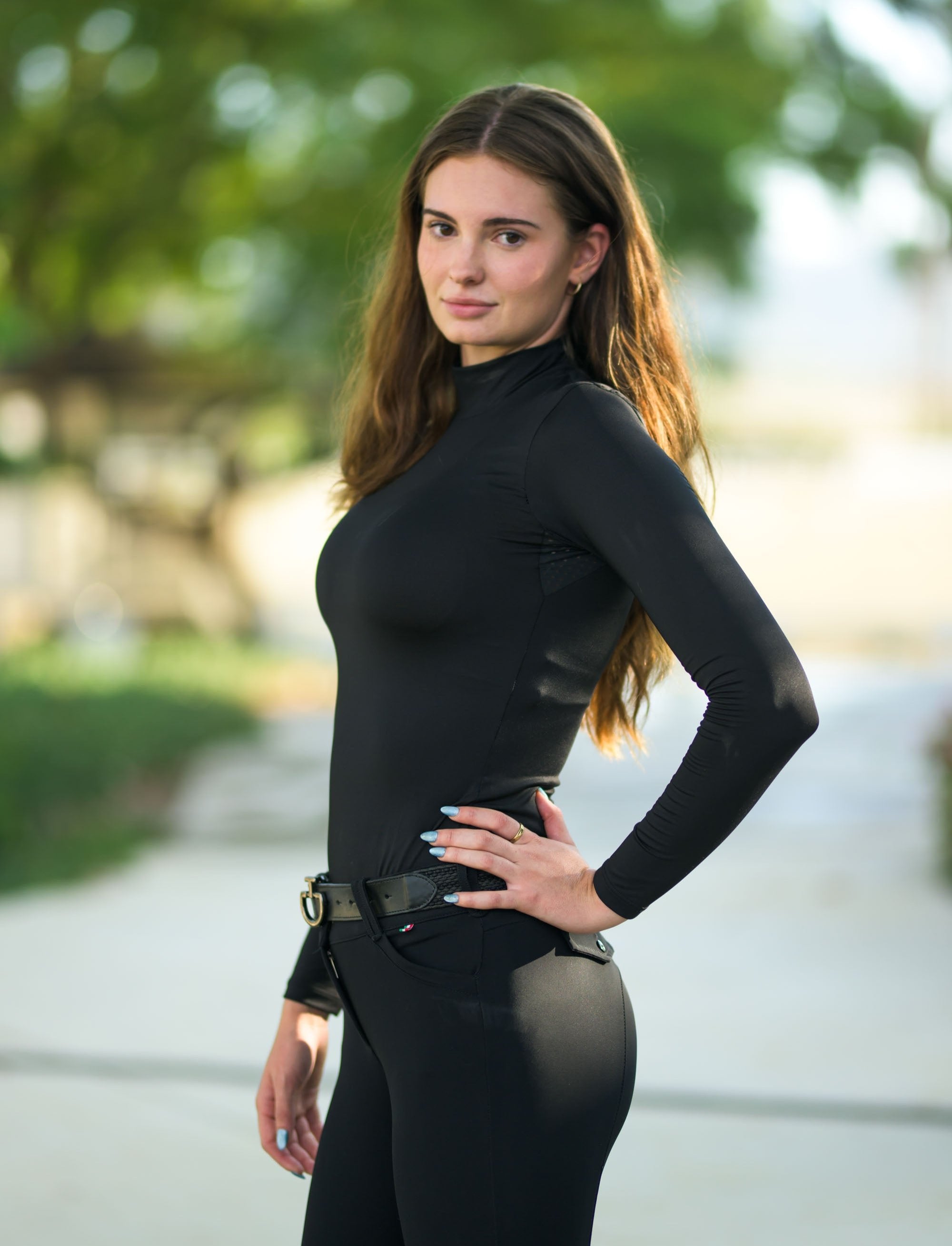 POPPI Long Sleeve Schooling Top
