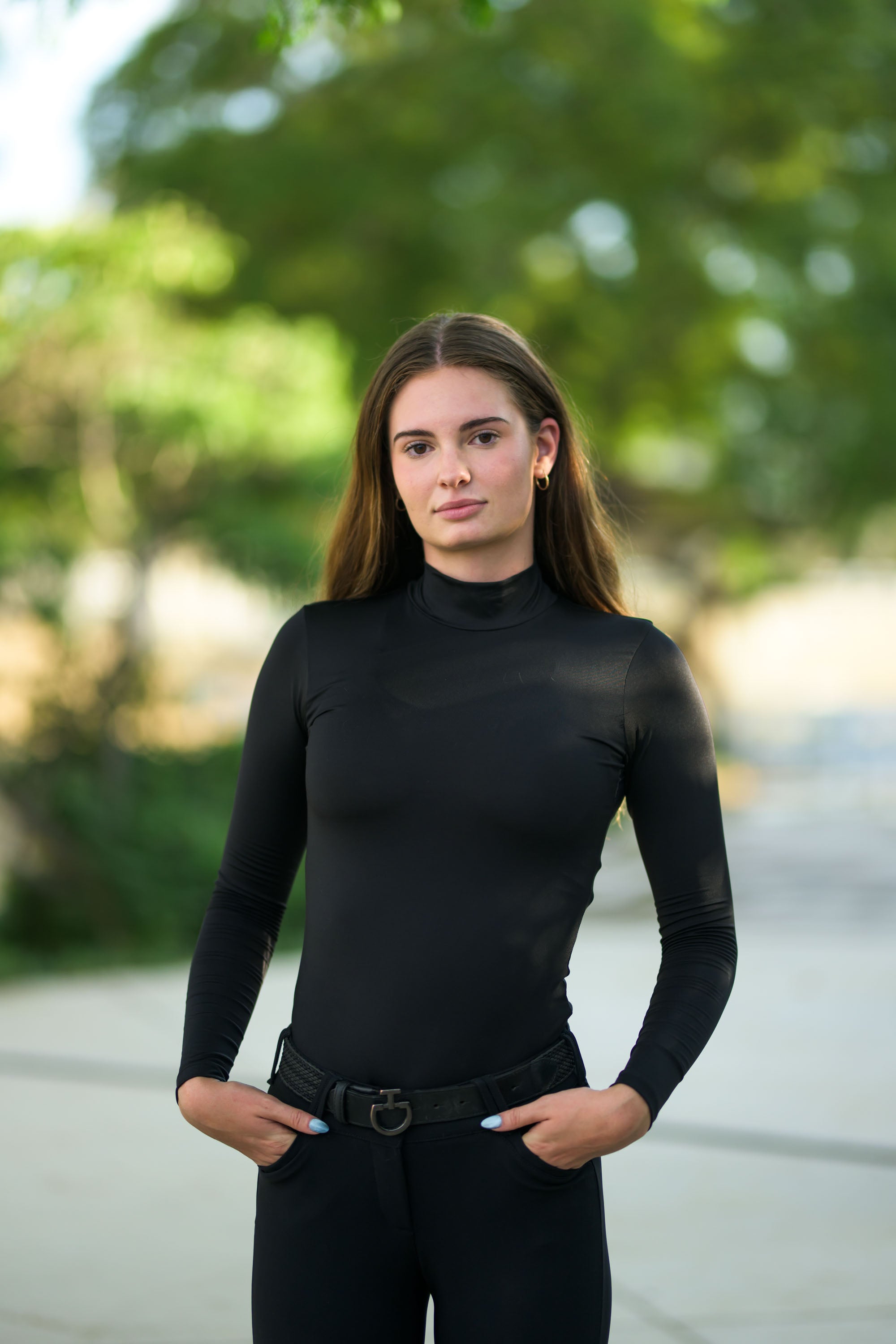 POPPI Long Sleeve Schooling Top